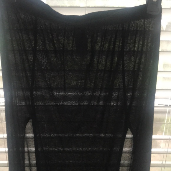 Maxi skirt with 2 openings in the front - Picture 3 of 3